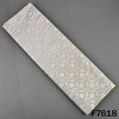 Self Jaquard Brocade Silk Fabric - F7618