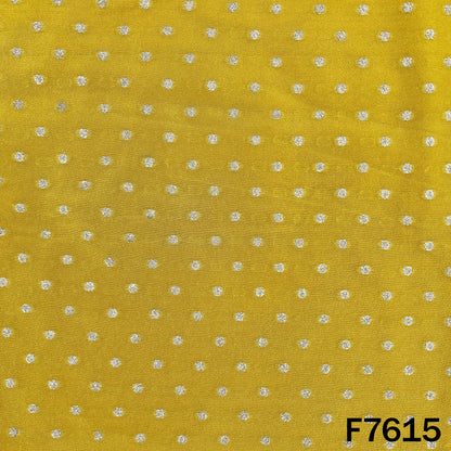Zari Buti Work Shimmer Tissue Fabric - F7615