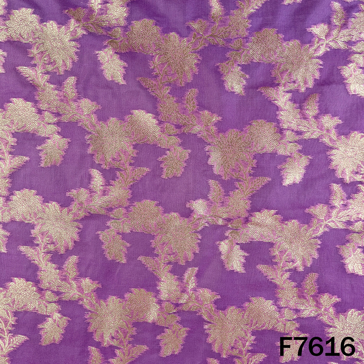 Banarasi Tissue Organza Fabric - F7616