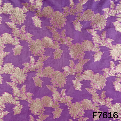 Banarasi Tissue Organza Fabric - F7616