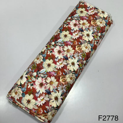 Printed Pashmina Fabric-F2778