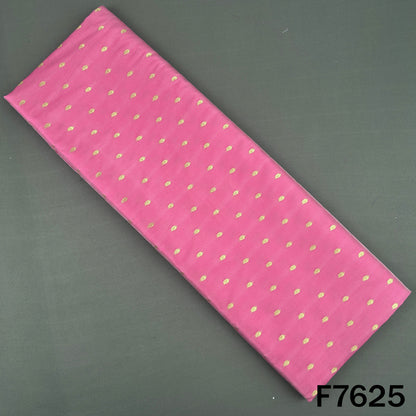 Zari Buti Work Brocade Silk Fabric - F7625