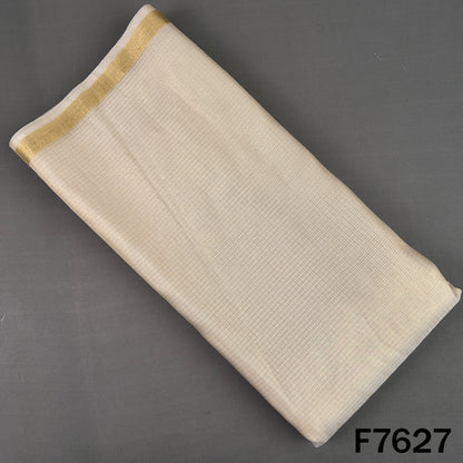 Zari Work Kota Silk Fabric - F7627