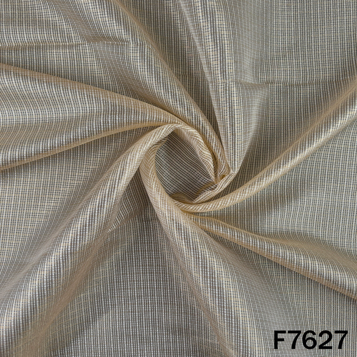 Zari Work Kota Silk Fabric - F7627