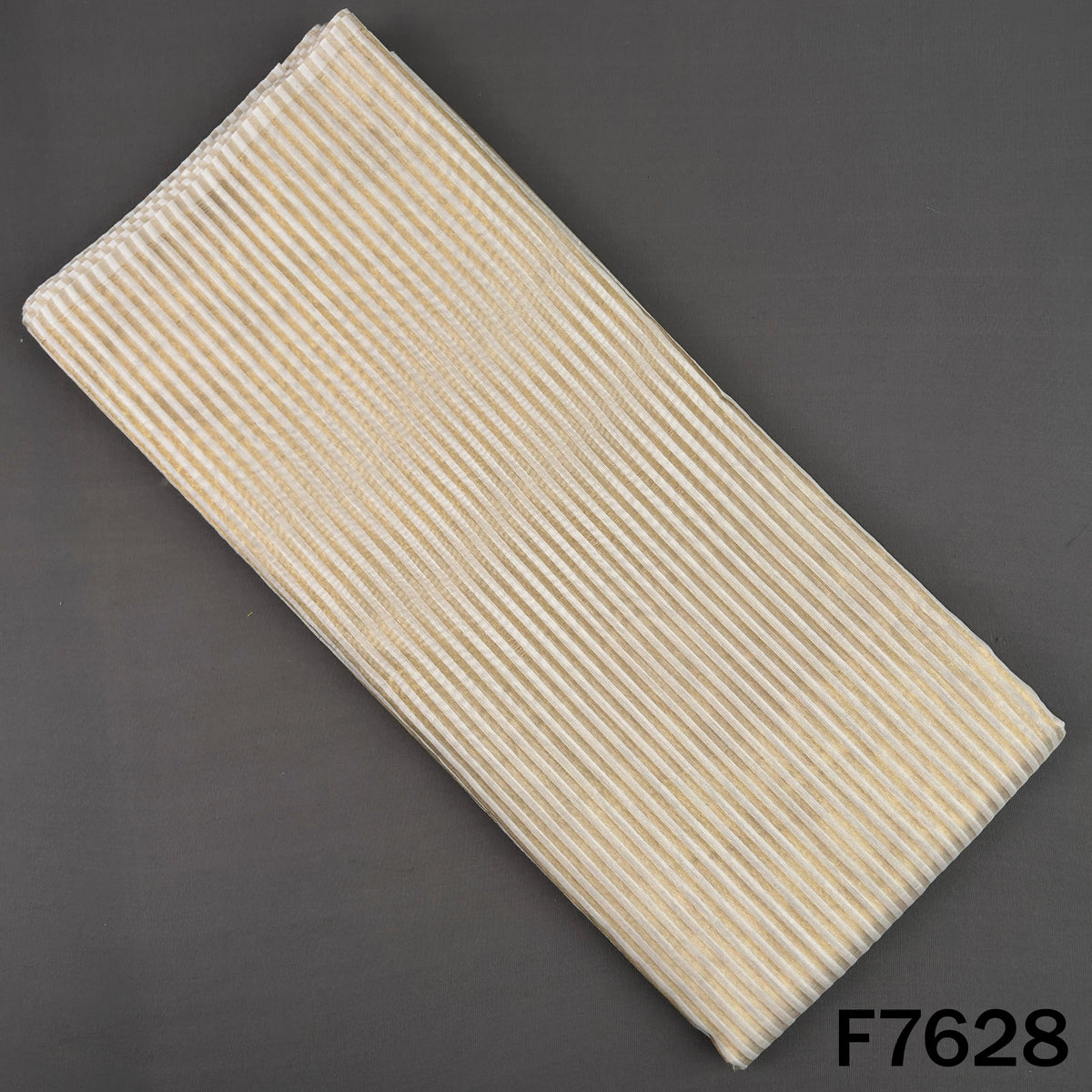 Stripes Tissue Organza Fabric - F7628