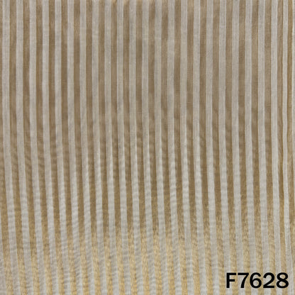 Stripes Tissue Organza Fabric - F7628