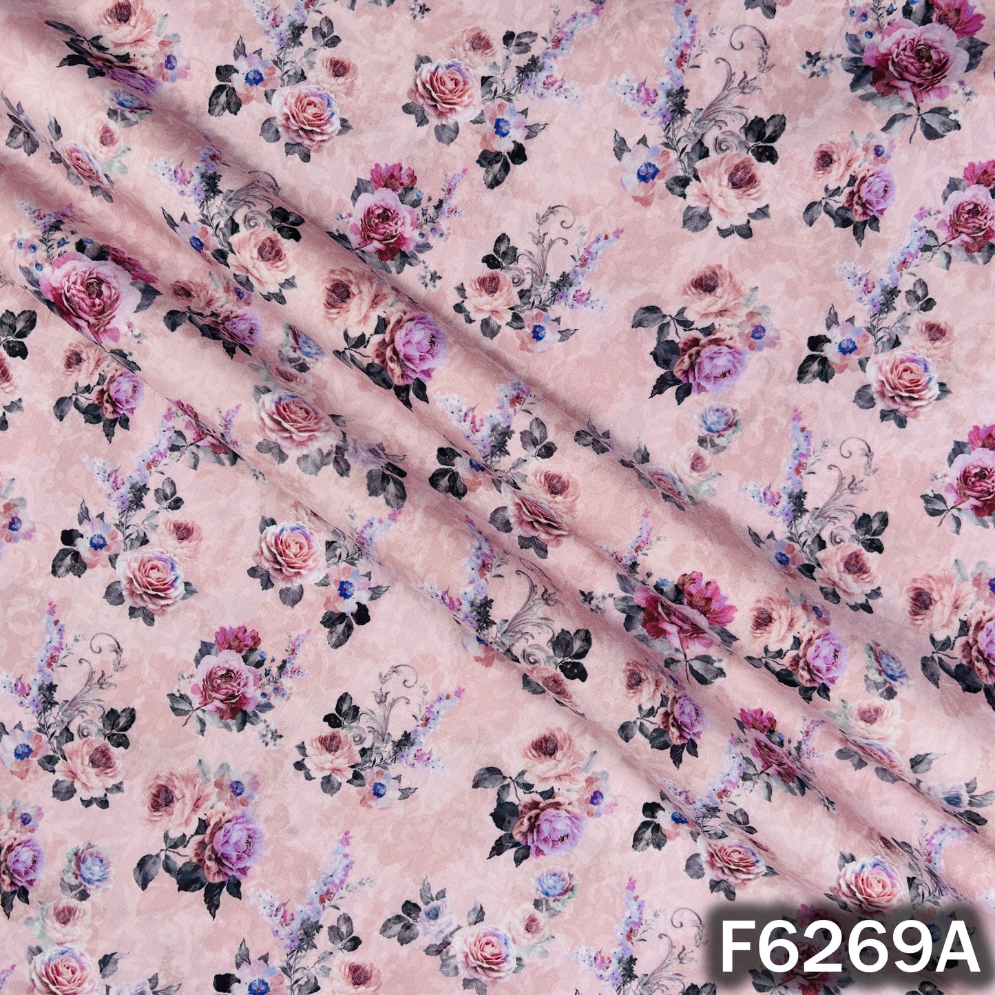 Printed Lizzy Bizzy Cotton Fabric - F6269