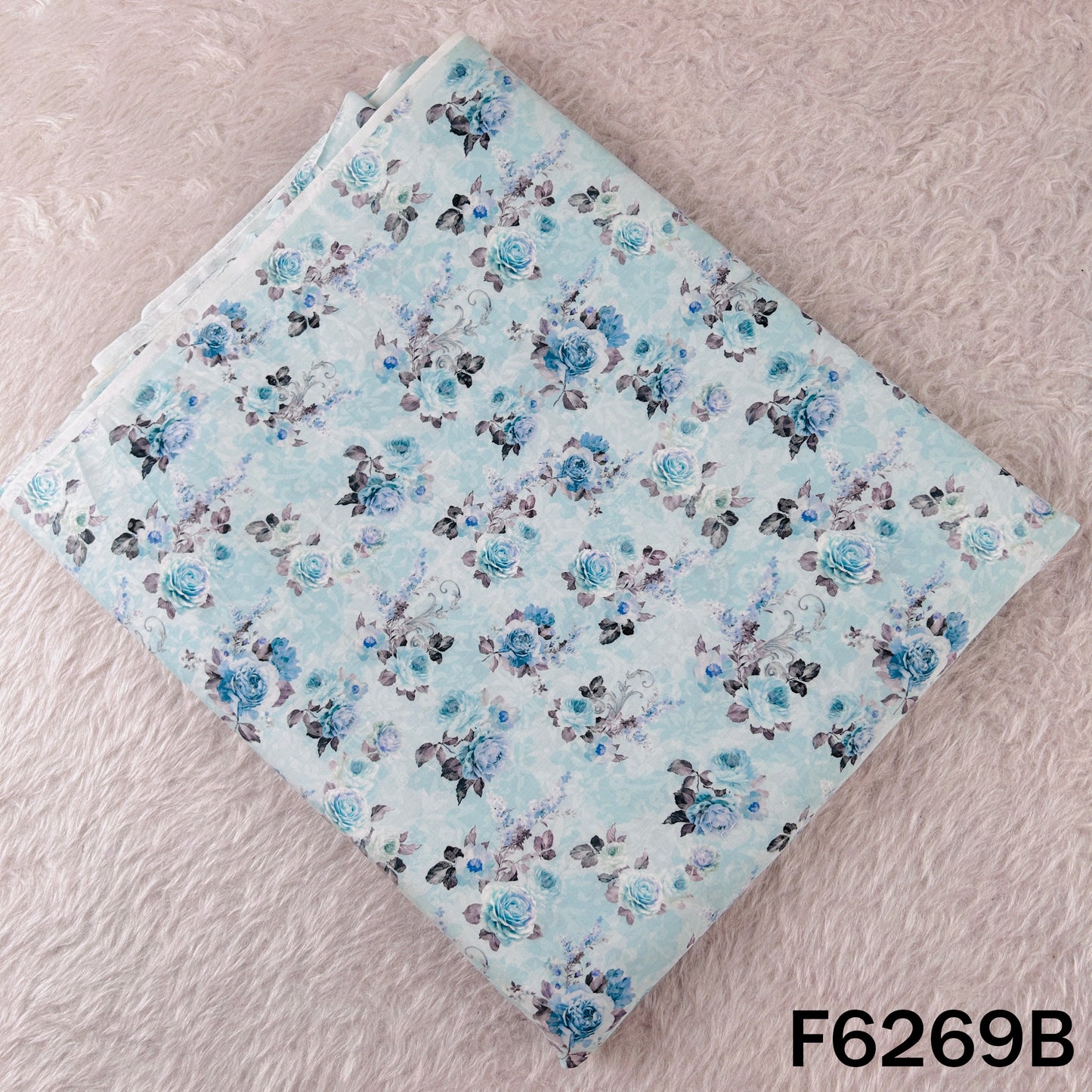 Printed Lizzy Bizzy Cotton Fabric - F6269