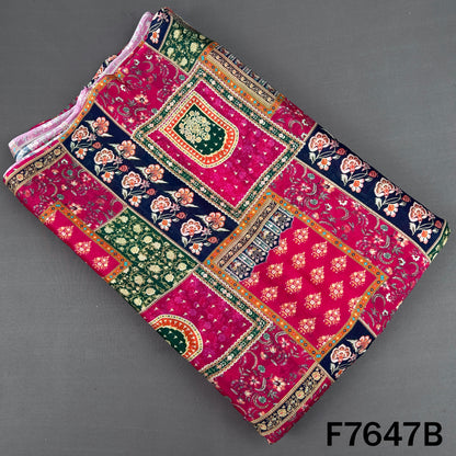 Printed Chinnon Chiffon Fabric - F7647