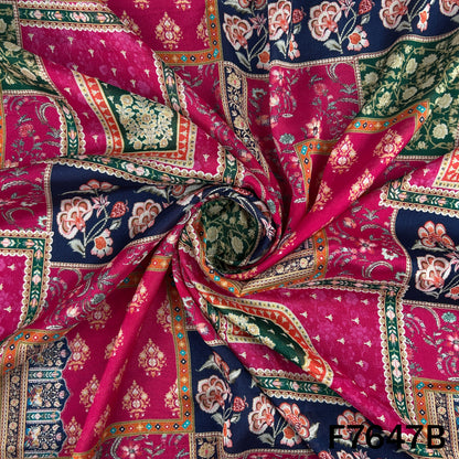 Printed Chinnon Chiffon Fabric - F7647