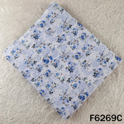 Printed Lizzy Bizzy Cotton Fabric - F6269
