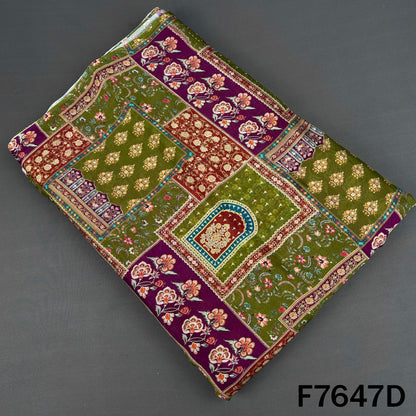 Printed Chinnon Chiffon Fabric - F7647