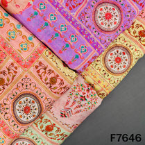 Printed Chinnon Chiffon Fabric - F7646