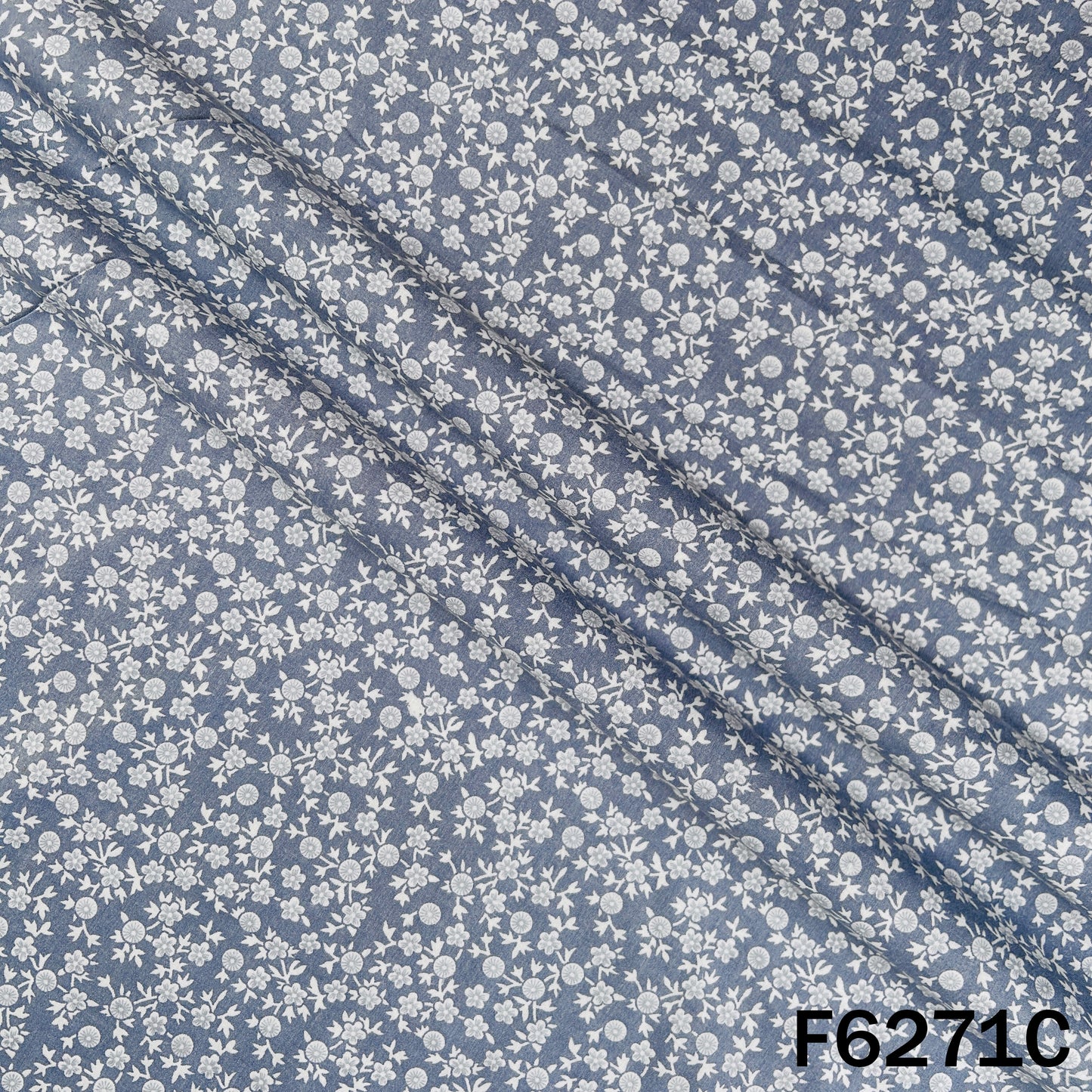 Printed Lizzy Bizzy Cotton Fabric - F6271