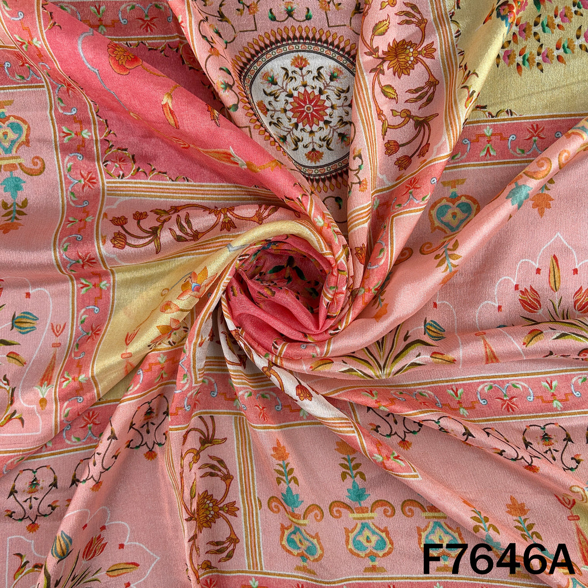 Printed Chinnon Chiffon Fabric - F7646