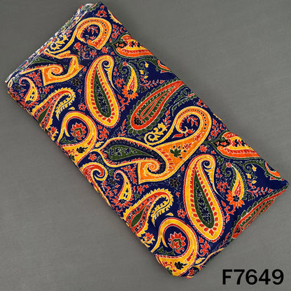Digital Print Crepe Fabric - F7649