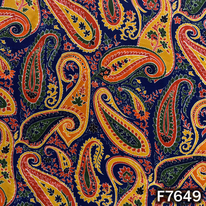 Digital Print Crepe Fabric - F7649