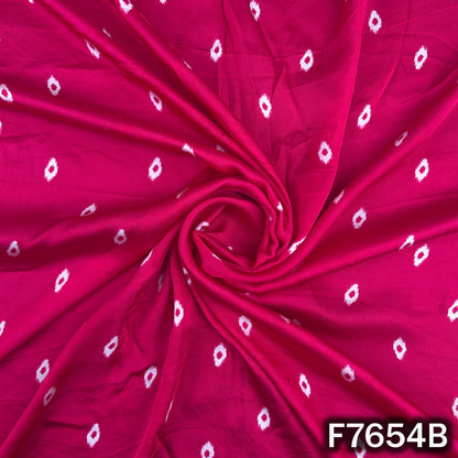 Digital Print Modal Satin Fabric - F7654