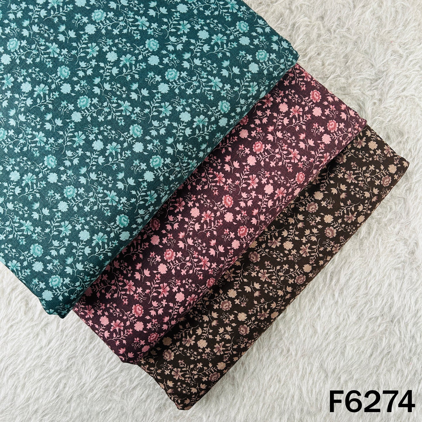 Printed Lizzy Bizzy Cotton Fabric - F6274