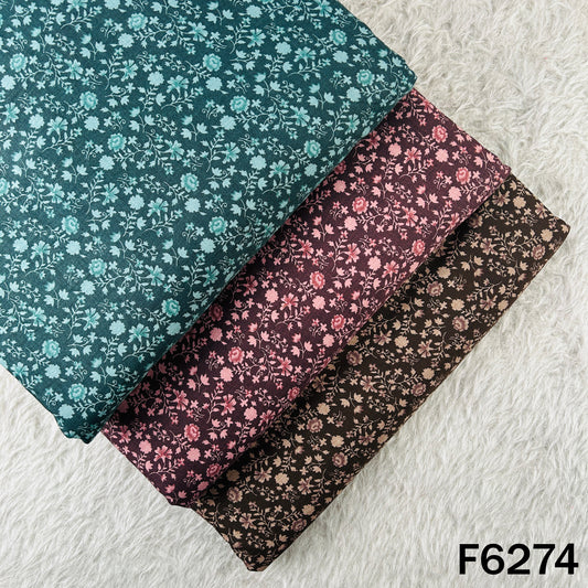 Printed Lizzy Bizzy Cotton Fabric - F6274