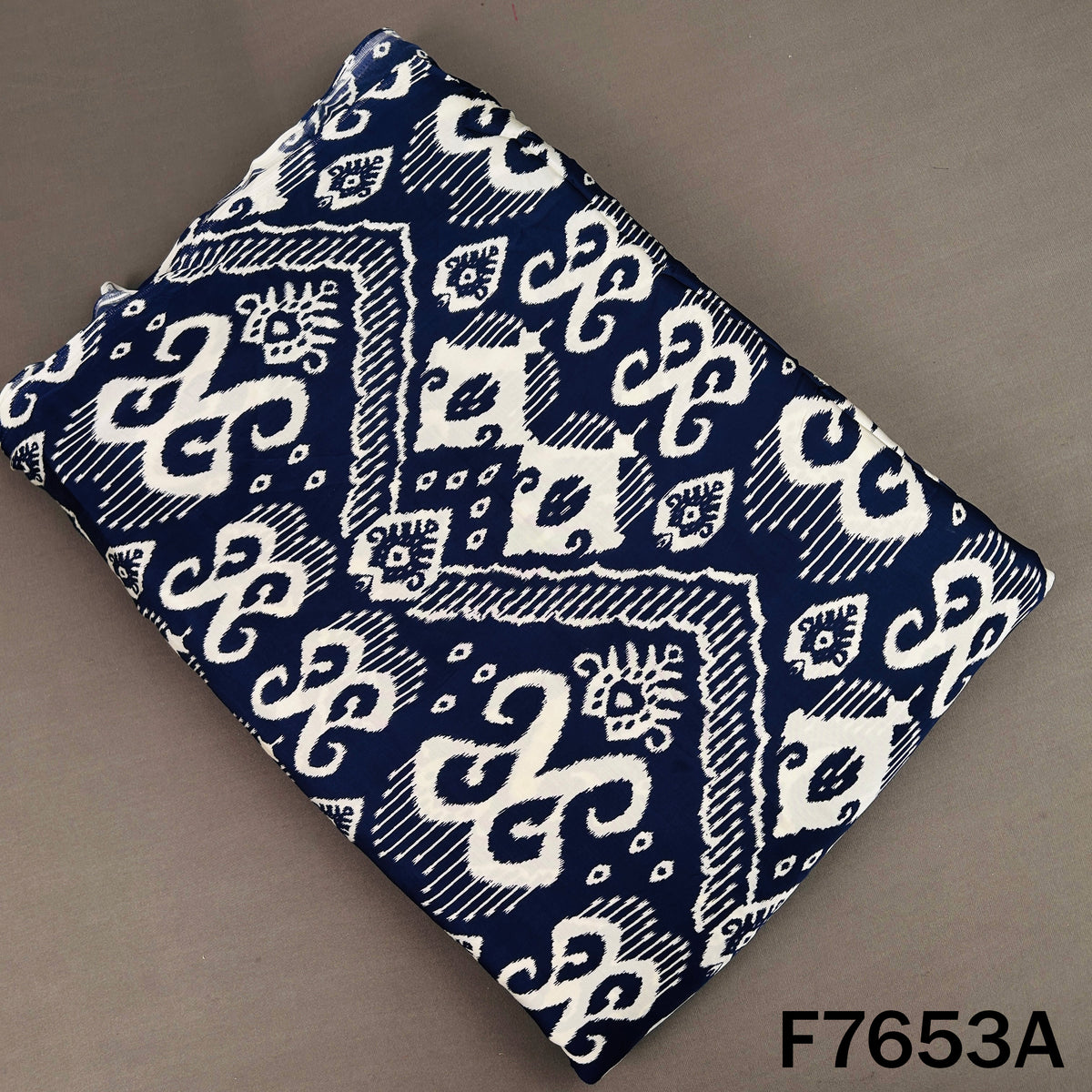 Digital Print Modal Satin Fabric - F7653