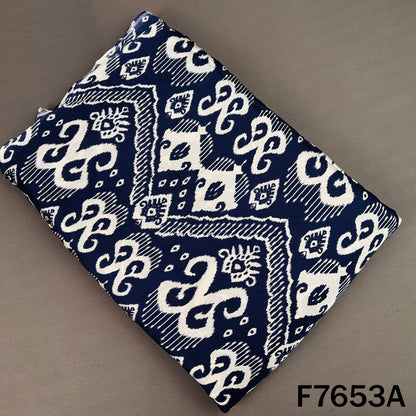 Digital Print Modal Satin Fabric - F7653