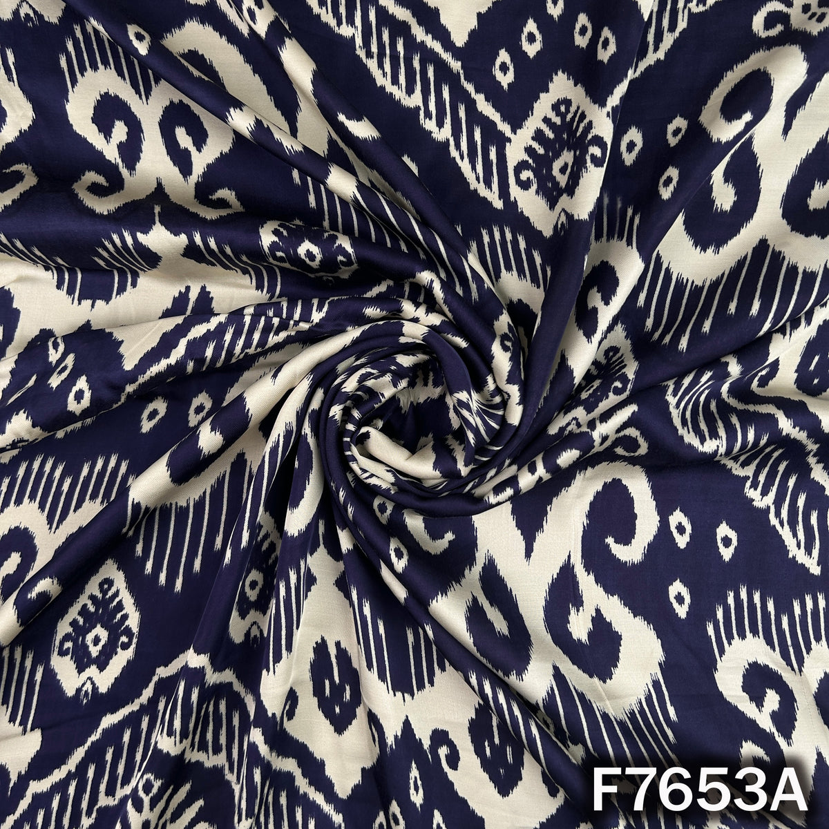 Digital Print Modal Satin Fabric - F7653