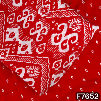 Digital Print Modal Satin Fabric - F7652