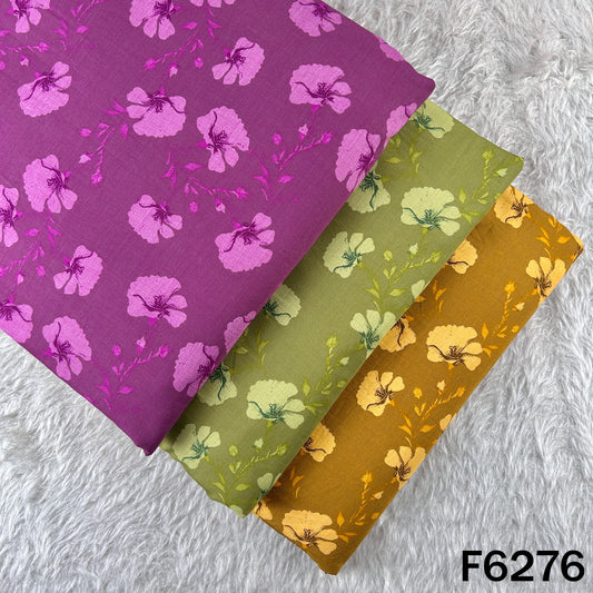 Printed Lizzy Bizzy Cotton Fabric - F6276