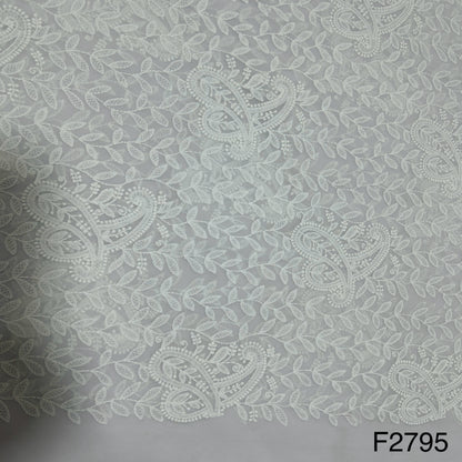 Chikanakari Georgette Fabric-F2795