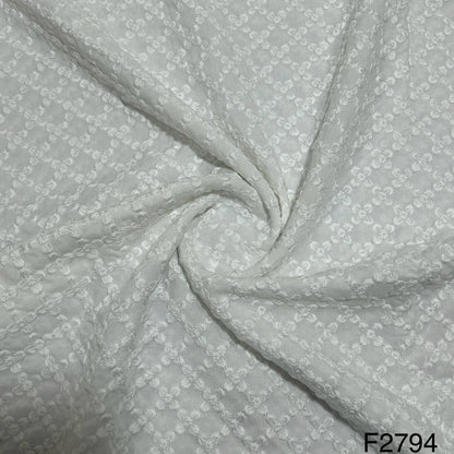 Chikanakari Cotton Fabric-F2794