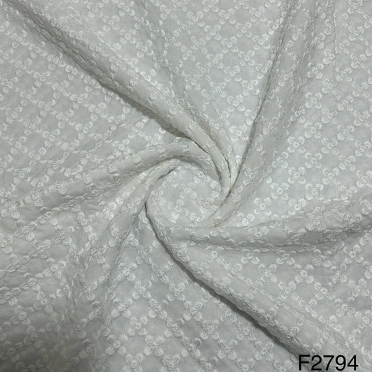 Chikanakari Cotton Fabric-F2794