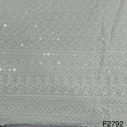 Chikanakari Cotton Fabric-F2792