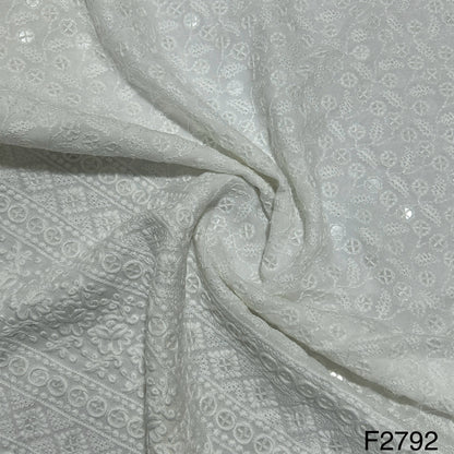Chikanakari Cotton Fabric-F2792