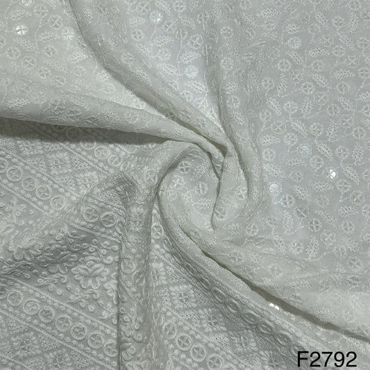 Chikanakari Cotton Fabric-F2792