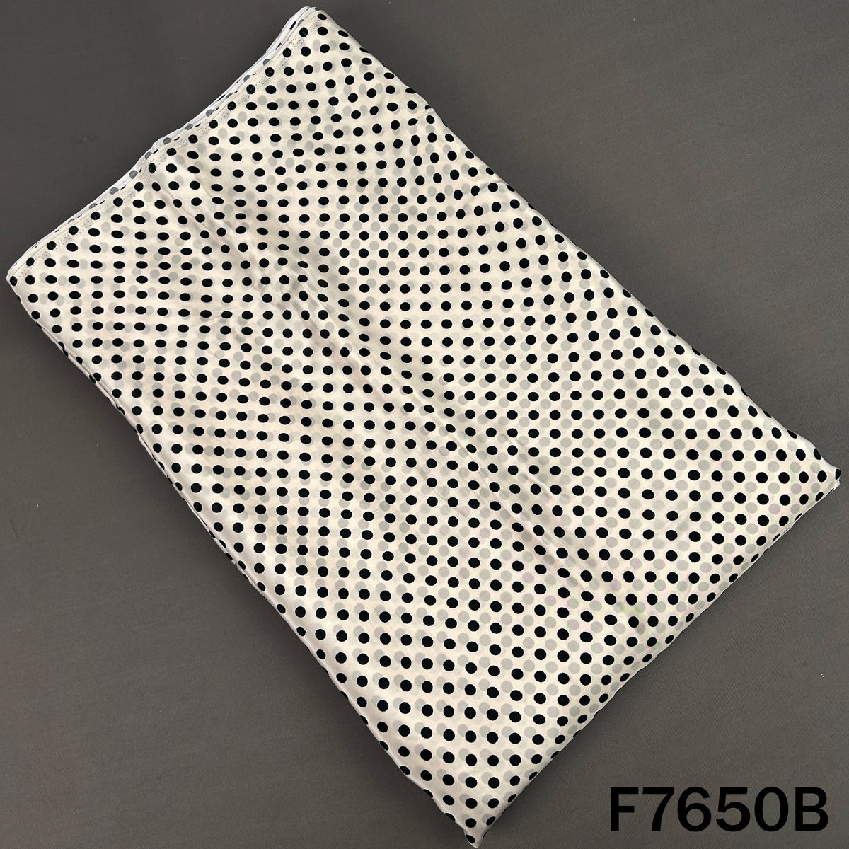 Digital Print Polka Dot Crepe Fabric - F7650