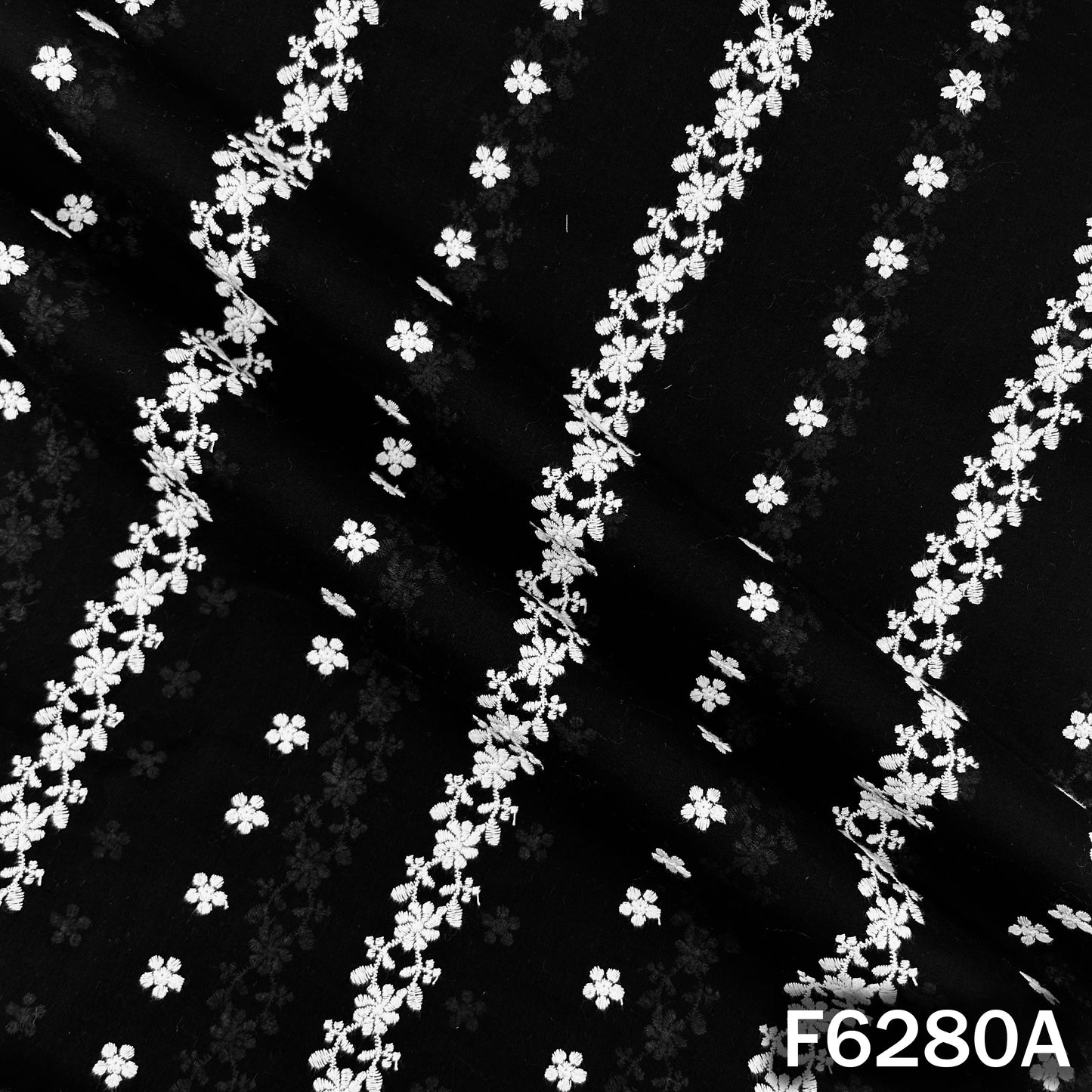 Chikankari Cotton Fabric - F6280