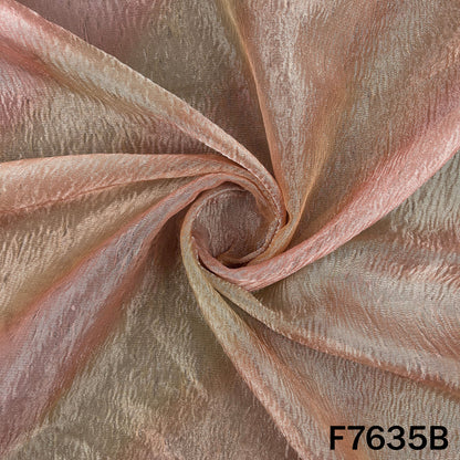 Ombre Shade Crush Tissue Fabric - F7635