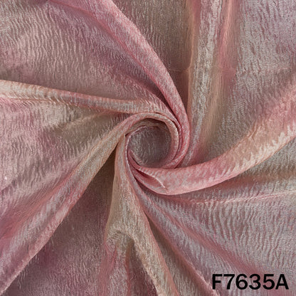 Ombre Shade Crush Tissue Fabric - F7635