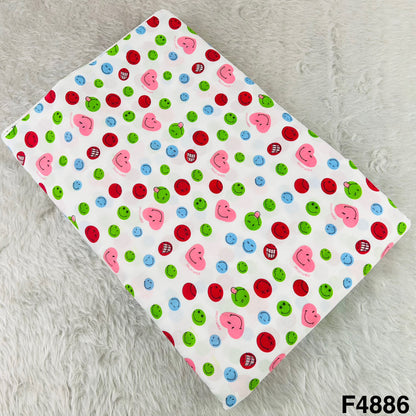 Baby print Cambric Cotton Fabric-F4886