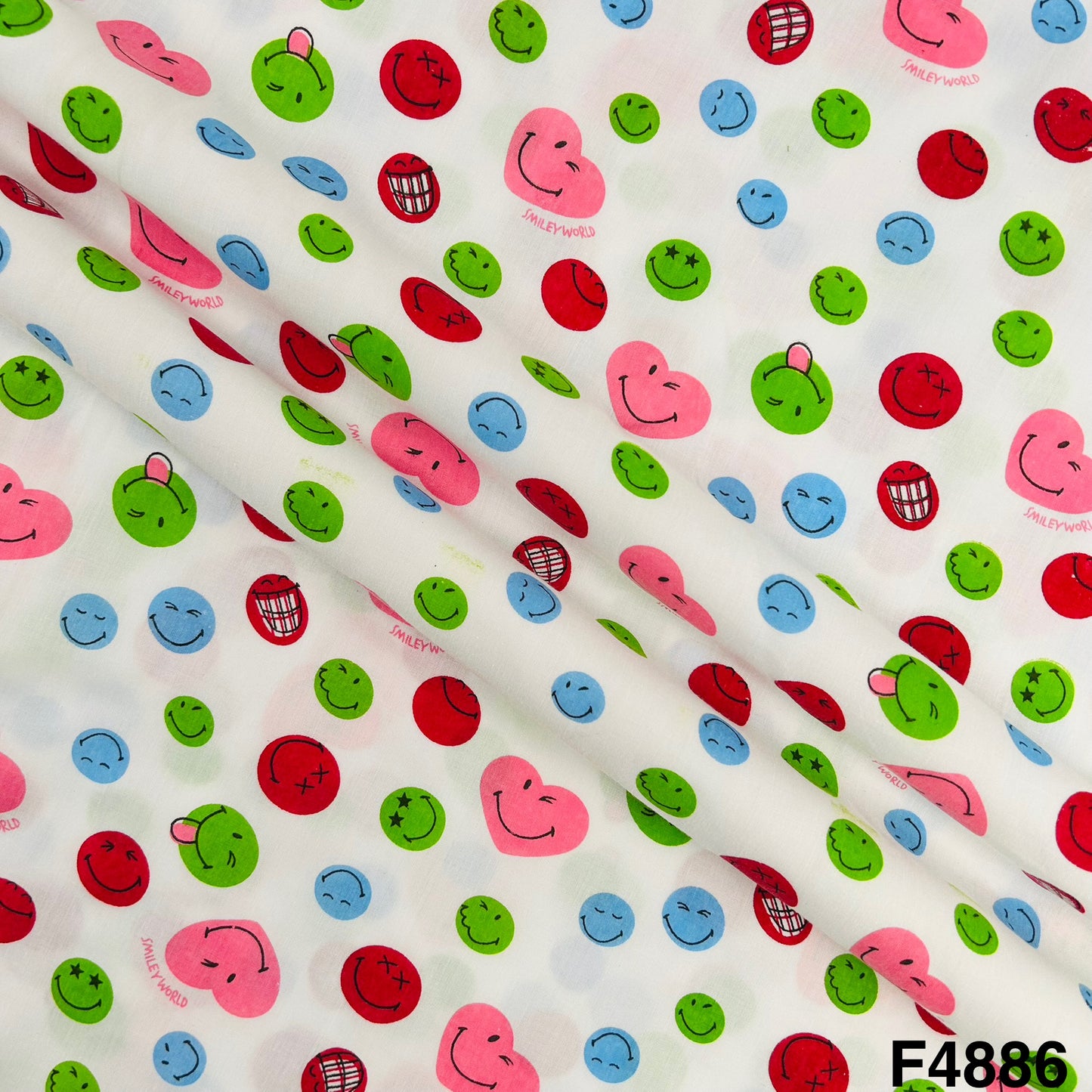 Baby print Cambric Cotton Fabric-F4886