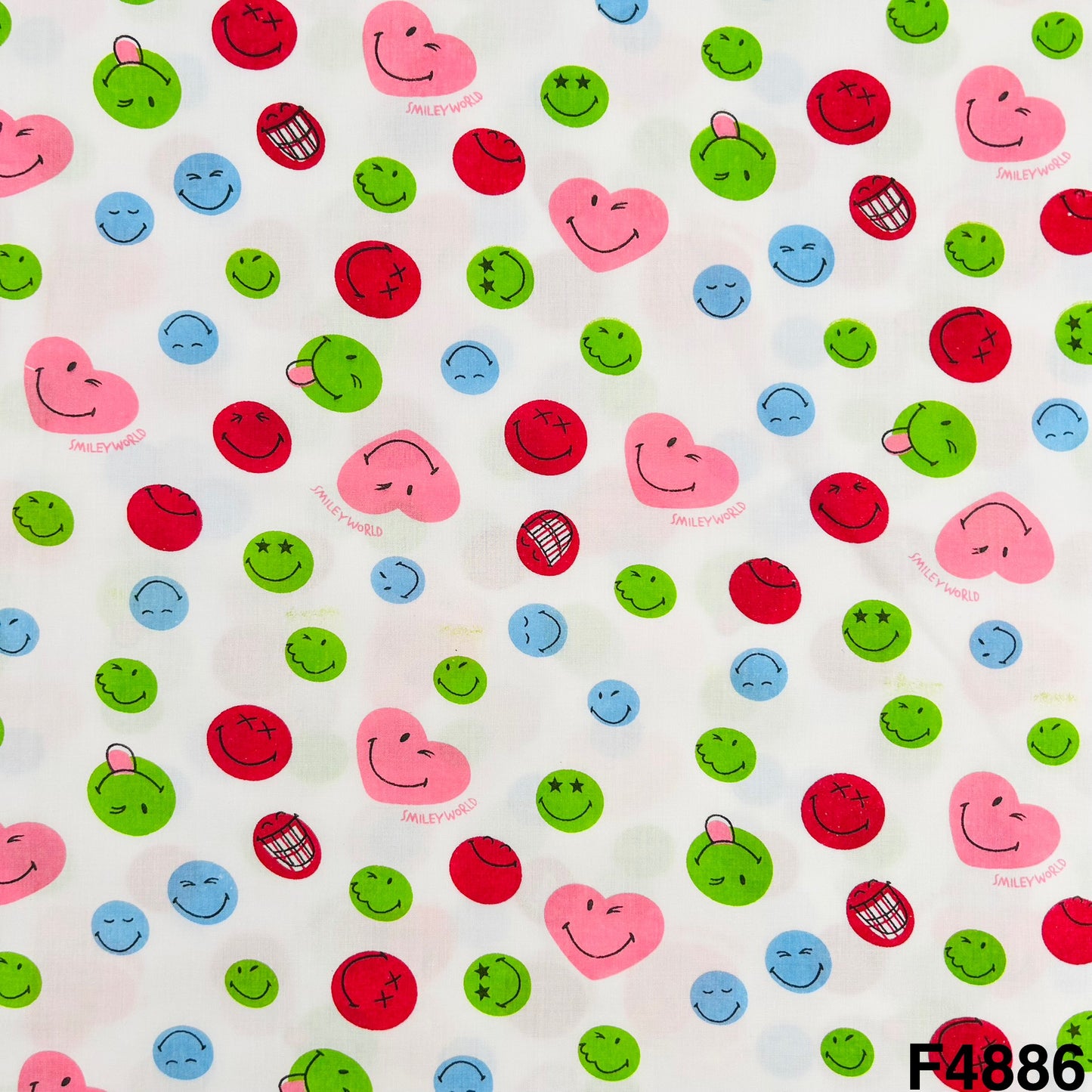 Baby print Cambric Cotton Fabric-F4886