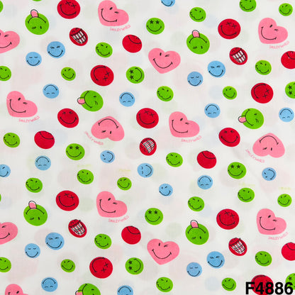 Baby print Cambric Cotton Fabric-F4886