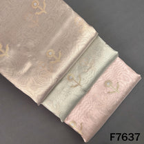 Zari Work Tissue Organza Fabric - F7637