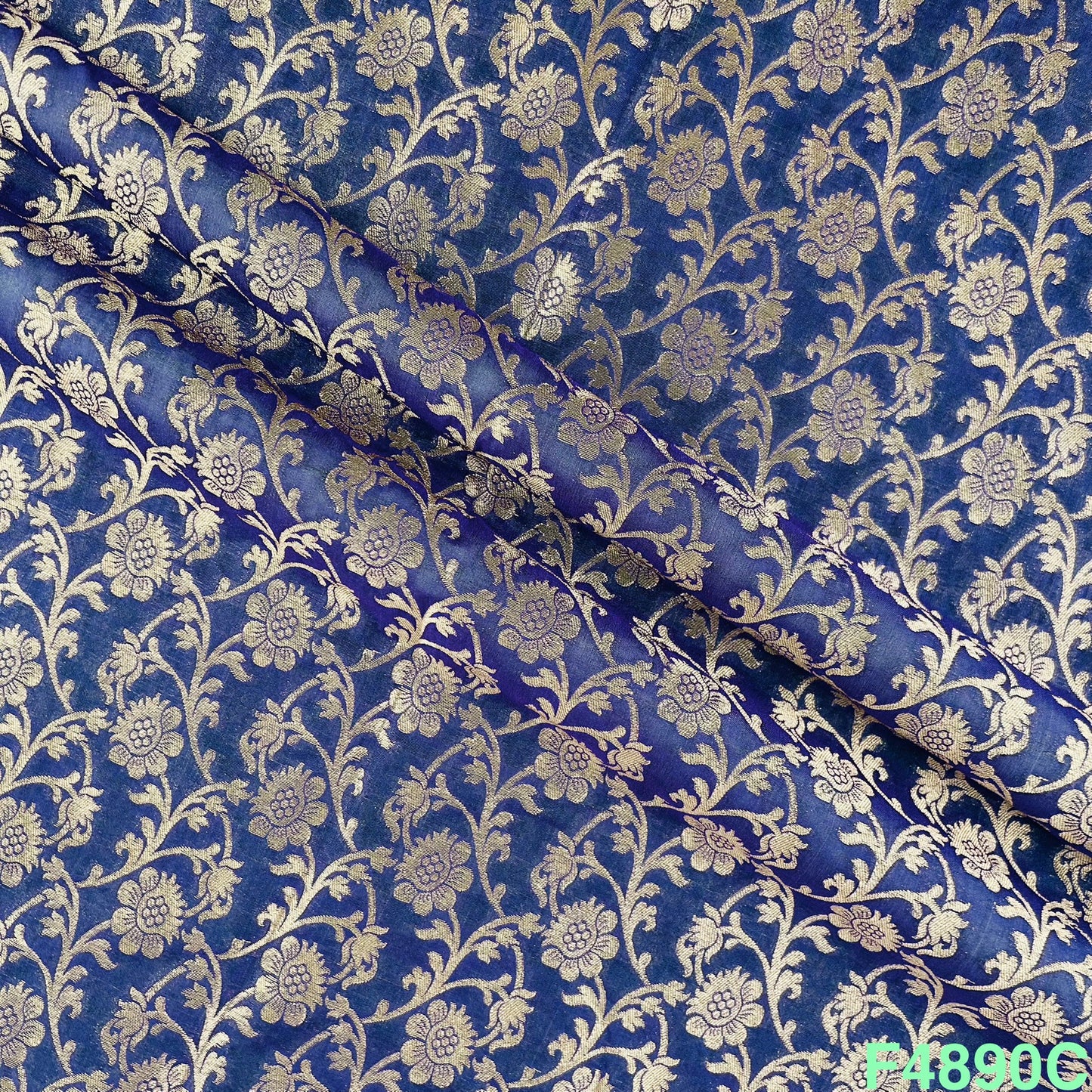 Brocade Silk Fabric-F4890