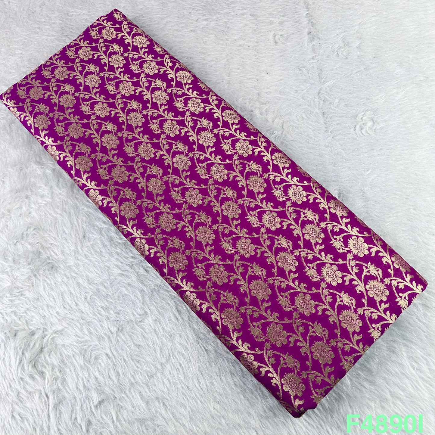 Brocade Silk Fabric-F4890