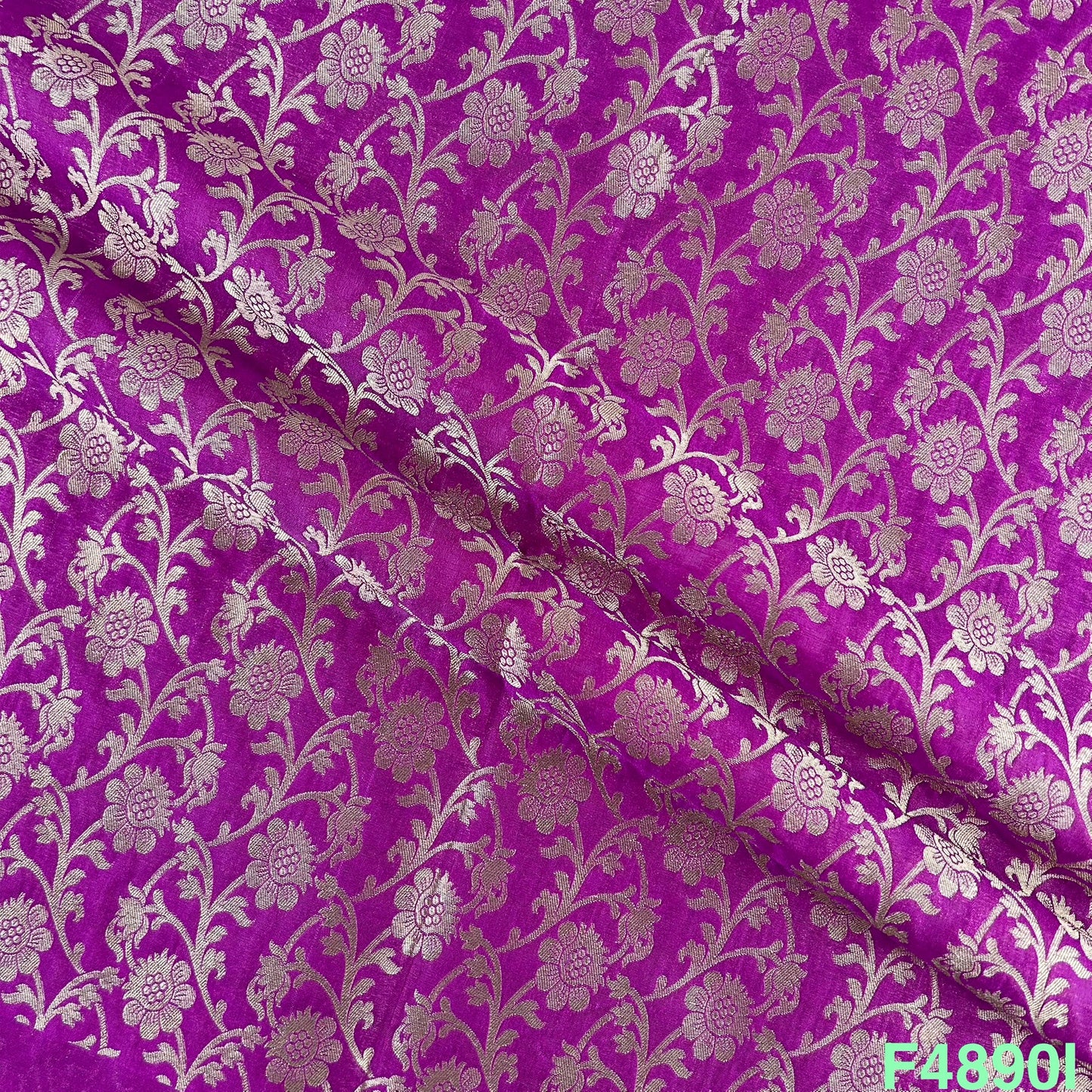 Brocade Silk Fabric-F4890