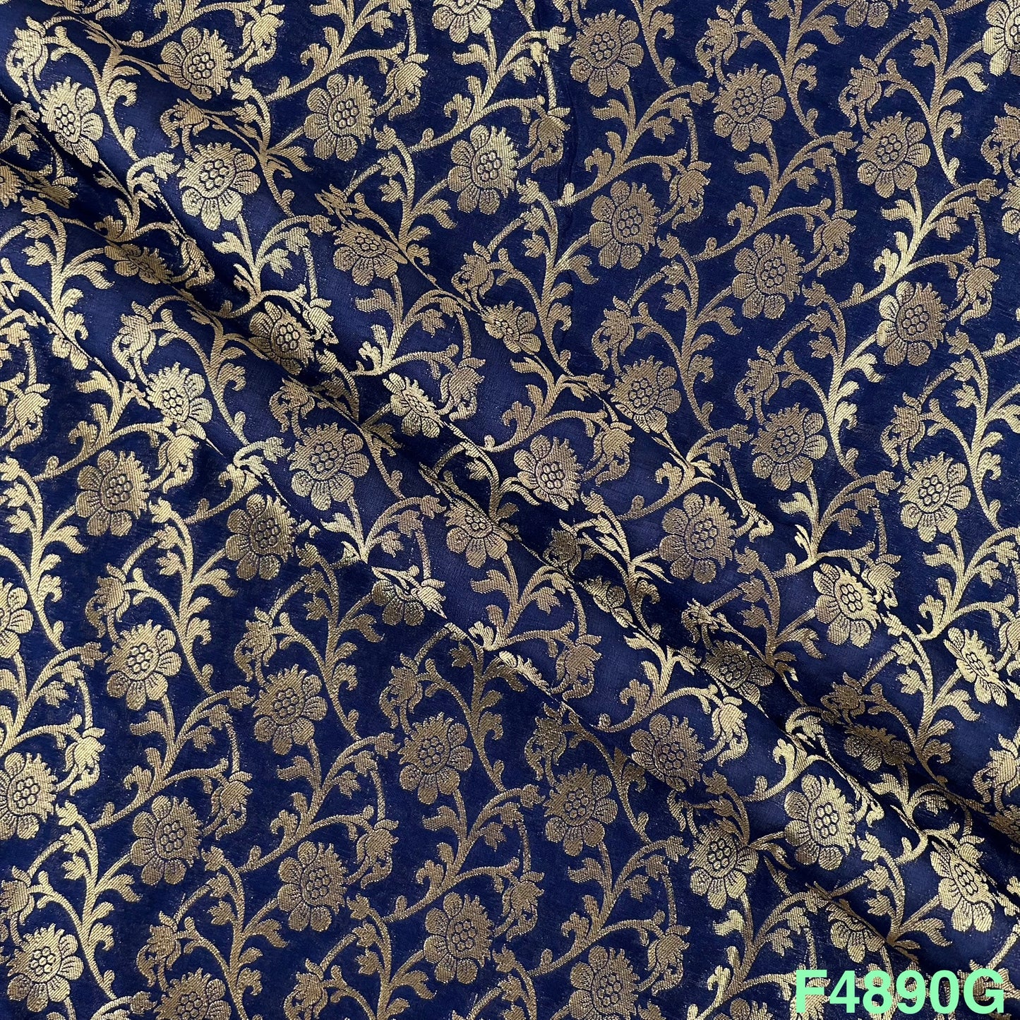 Brocade Silk Fabric-F4890