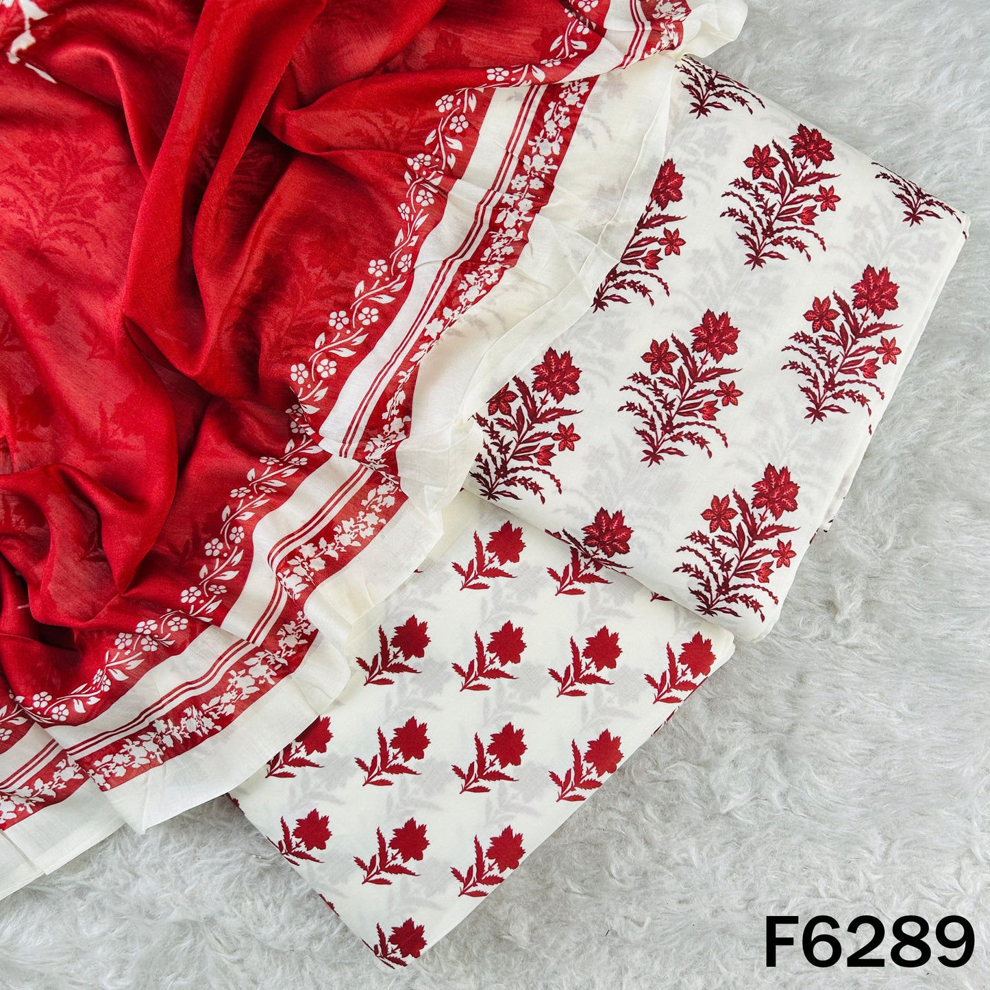 Digital Print Cambric Cotton Fabric - F6289