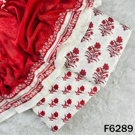 Digital Print Cambric Cotton Fabric - F6289